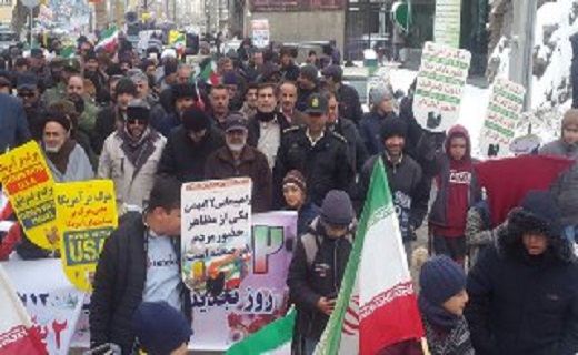 نمایش حماسه و اقتدار ملی در استان سمنان