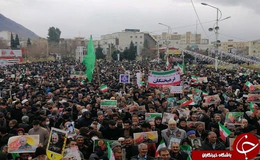 جشن  مردم لرستان در چهل و یکمین بهار پیروزی انقلاب اسلامی