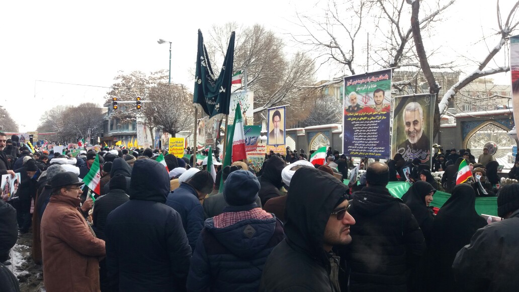 حضورپرشور مردم آذربایجان شرقی در راهپیمایی ۲۲ بهمن ۹۸