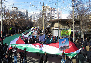 پیام تشکر امام جمعه و فرماندار مهاباد در راهپیمایی ۲۲بهمن