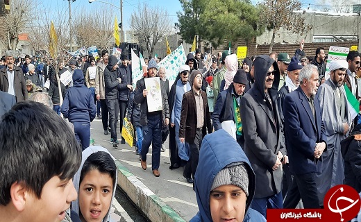 حضور گسترده و باشکوه مردم قم در جشن ۴۱ سالگی انقلاب+تصاویر