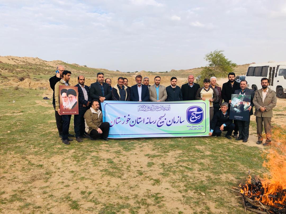 برگزاری اردوی آموزشی رزمی کارکنان اداره ارشاد خوزستان