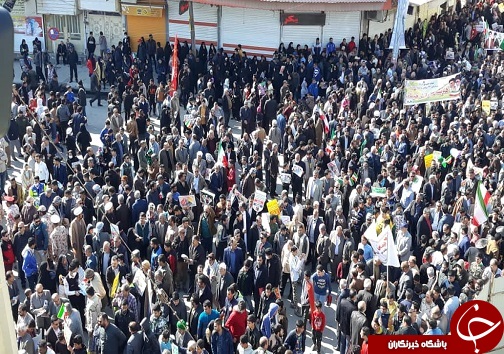 راهپیمایی یوم الله ۲۲ بهمن در آبادان +تصاویر