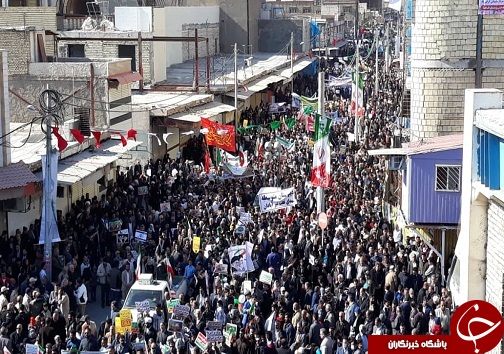 راهپیمایی یوم الله ۲۲ بهمن در آبادان +تصاویر