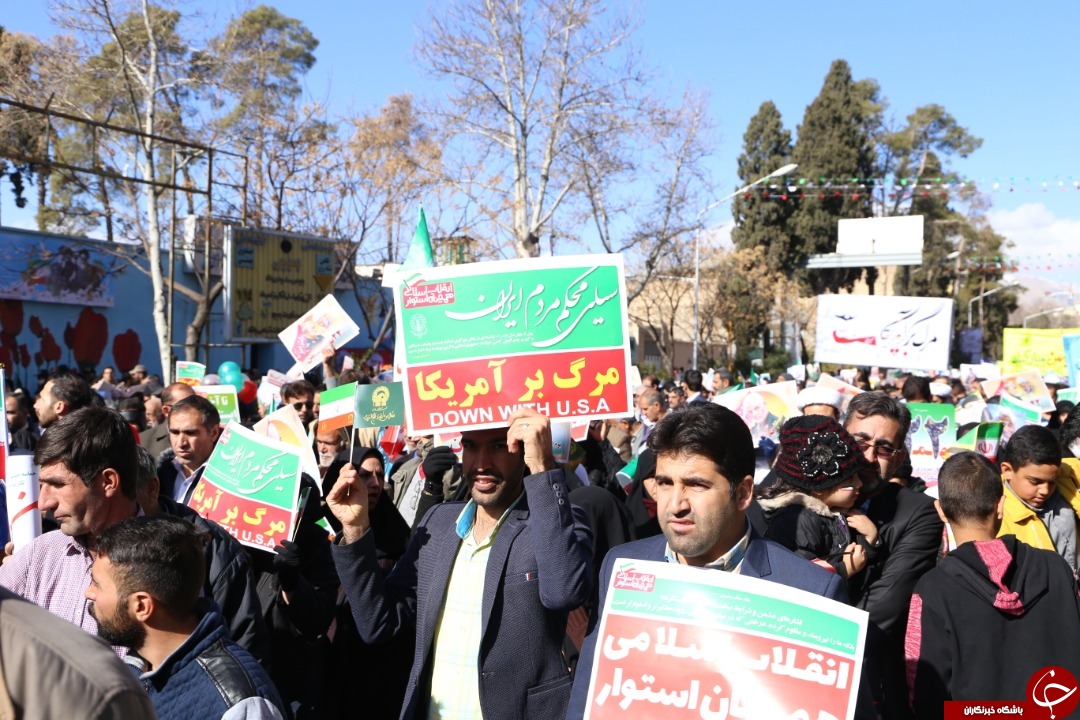 فارس به پاس پیروزی انقلاب در ۲۲ بهمن و به یاد سردار دل&zwnj;ها به پا خواست + تصاویر