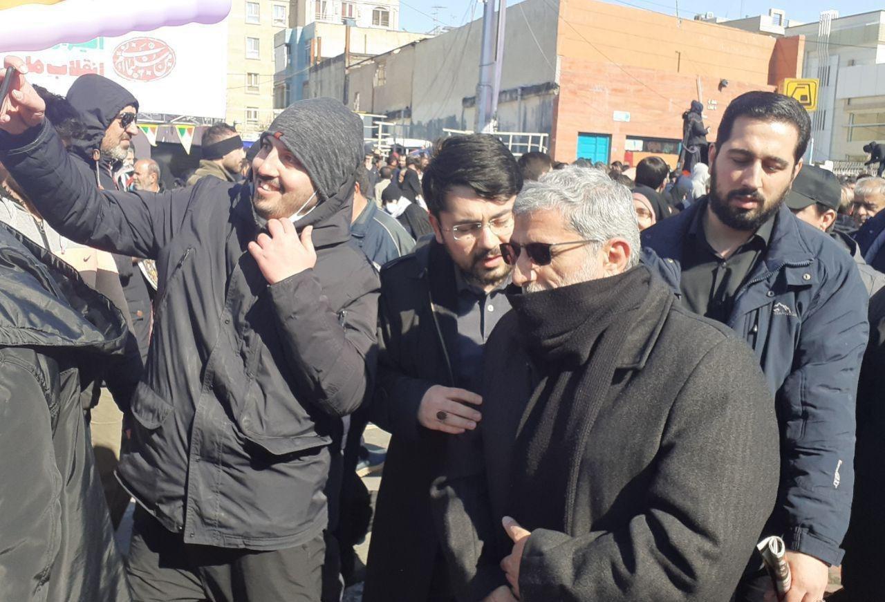 حضور چهره&zwnj;ها در راهپیمایی ۲۲ بهمن انقلاب اسلامی