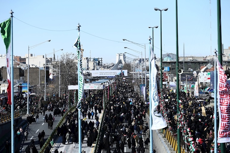 بازتاب جهانی حضور گسترده مردم ایران در جشن پیروزی انقلاب+ فیلم و تصاویر