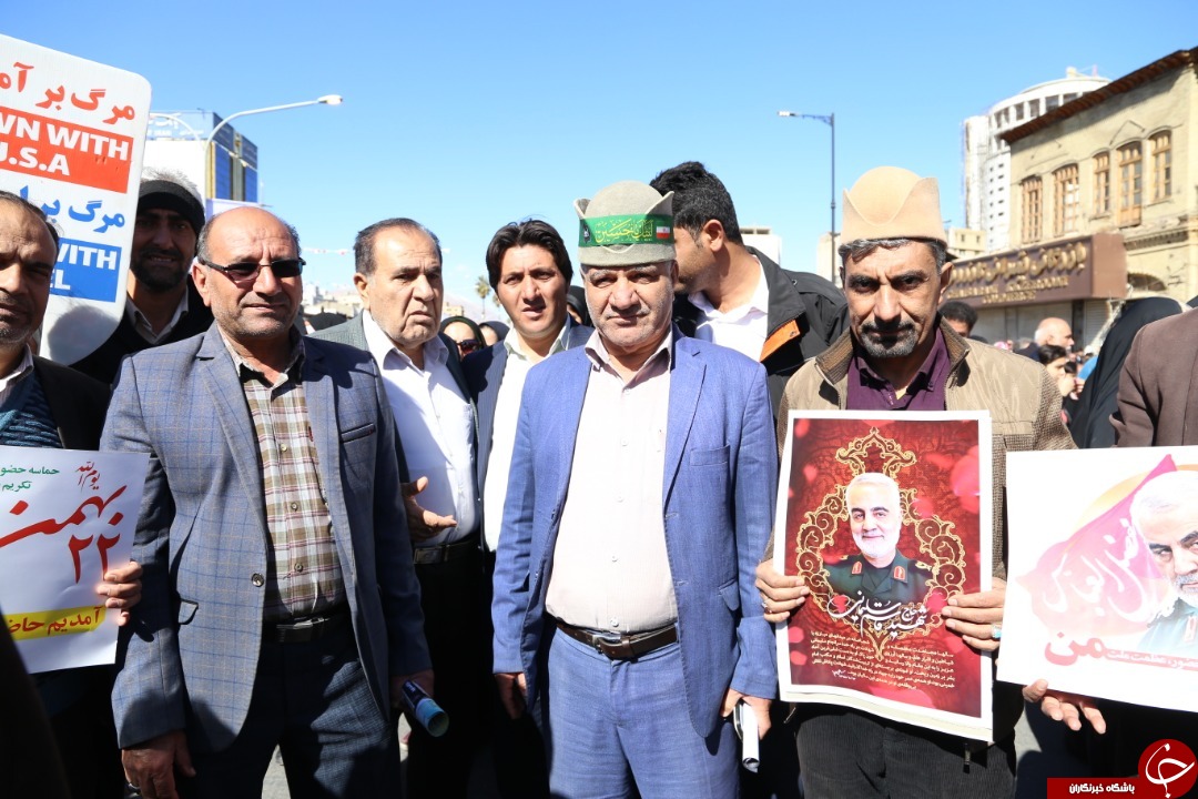 حضور پرشور بزرگ&zwnj;ترین جامعه عشایری کشور در راهپیمایی ۲۲ بهمن