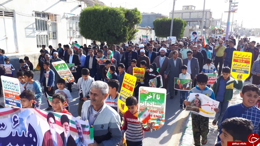 عکس&zwnj;ها و حاشیه&zwnj;های راهپیمایی ۲۲ بهمن ۹۸ در نقاط مختلف استان بوشهر/ بسته شماره ۳