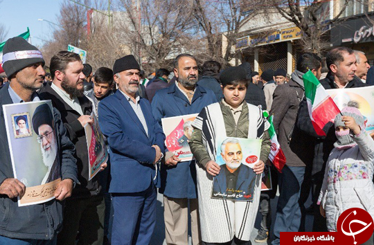 به تصویر کشیدن حضور پرشور مردم در راهپیمایی ۲۲ بهمن