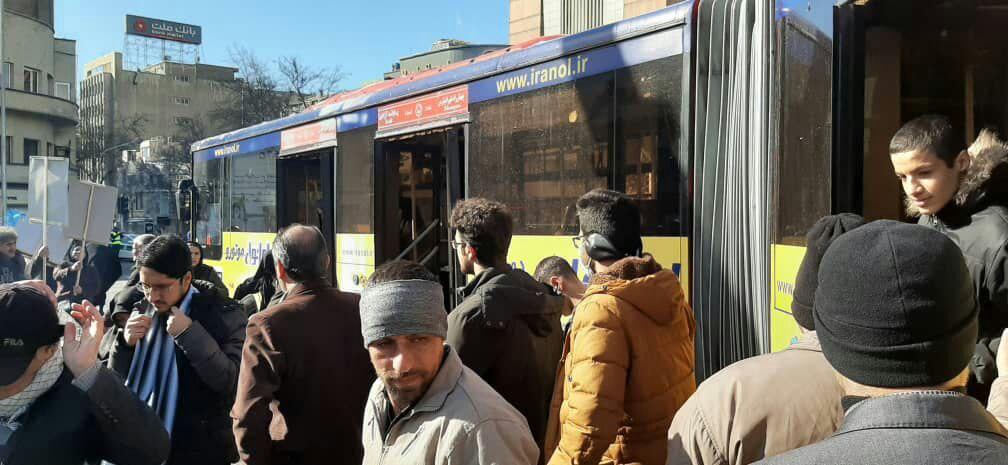 جابه&zwnj;جایی رایگان شرکت کنندگان در راهپیمایی ۲۲ بهمن توسط ناوگان اتوبوسرانی