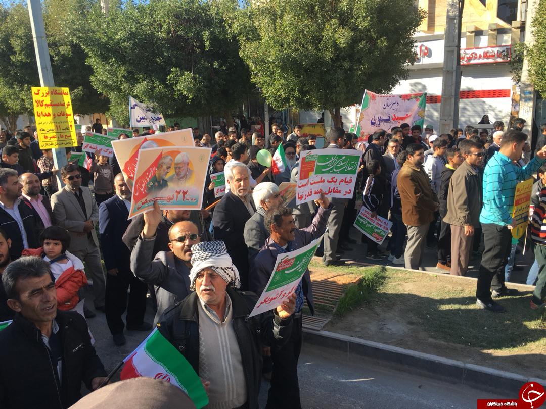 عکس&zwnj;های راهپیمایی ۲۲ بهمن ۹۸ در نقاط مختلف استان بوشهر/ بسته شماره ۳