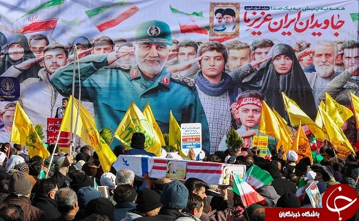 جلوه هایی از شکوه حضور حماسی مردم قم+تصاویر