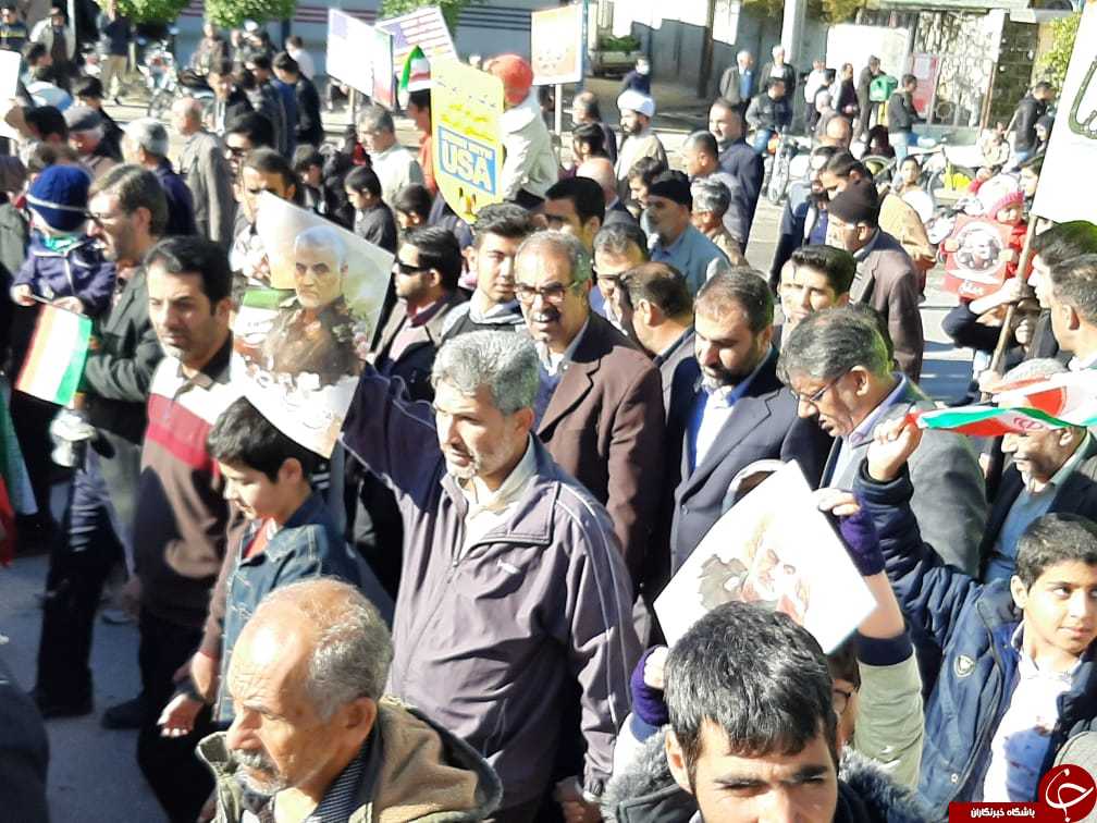 فارس به پاس پیروزی انقلاب در ۲۲ بهمن و به یاد سردار دل&zwnj;ها به پا خواست + تصاویر
