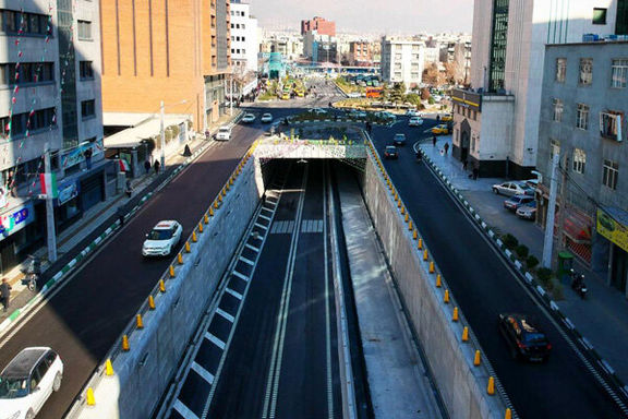 نسخه جدید مدیریت شهری برای زیر گذر استاد معین