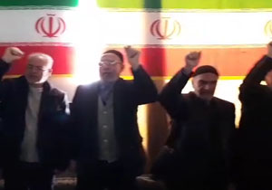 حماسه انقلابی دهه فجر در روستای آقبلاغ سفلی + فیلم