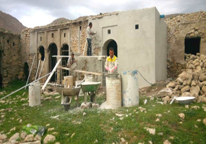 مرمت خانه ملا آقا جان الیفی در کازرون