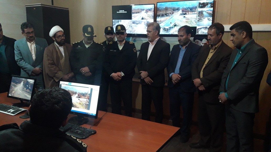 پایش تصویری بخش دهبکری شهرستان بم