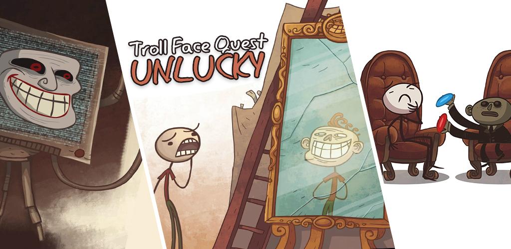 دانلود بازی Troll Face Quest: Unlucky 2.0.3 - بازی پازل 