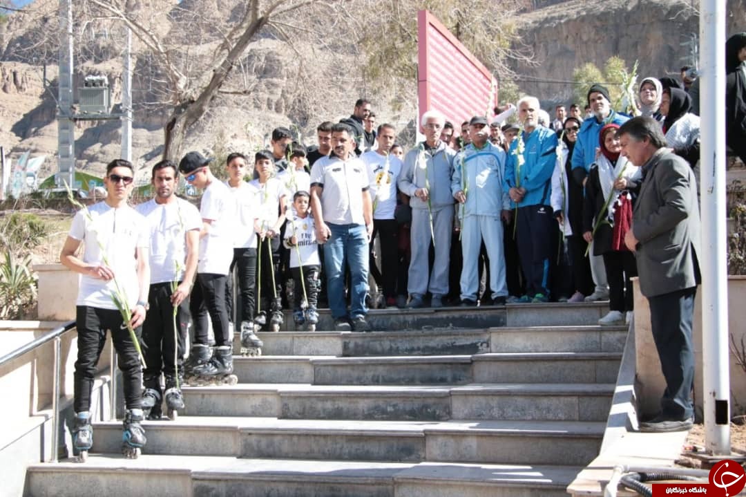 تجدید میثاق جامعه بزرگ ورزش و جوانان با سردار دل ها + تصاویر