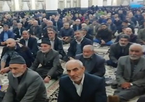 مراسم یادبود چهلمین روز شهادت سردار دلها در کاشمر + فیلم