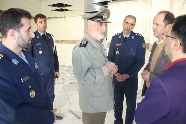 بازدید معاون اجرایی ارتش از بیمارستان بعثت نیروی هوایی ارتش