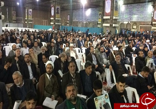 مراسم چهلمین روز شهادت سردار سلیمانی در اهواز برگزار شد