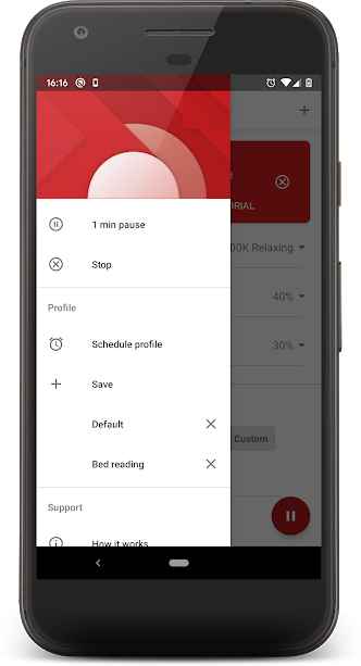 دانلود Twilight: Blue light filter PRO 11.1 - برنامه فیلتر هوشمند نور آبی نمایشگر