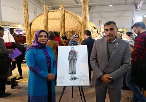 رونمایی از دو مانتوی بومی در نمایشگاه گردشگری و صنایع دستی