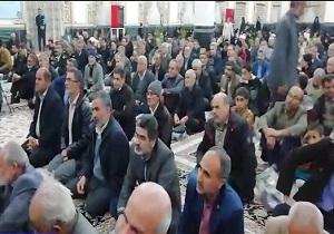 مراسم چهلمین روز شهادت سردار حاج قاسم سلیمانی در کاشمر + فیلم