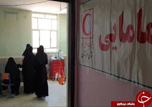 کاروان سلامت هلال احمر خوزستان راهی مناطق محروم لالی شد