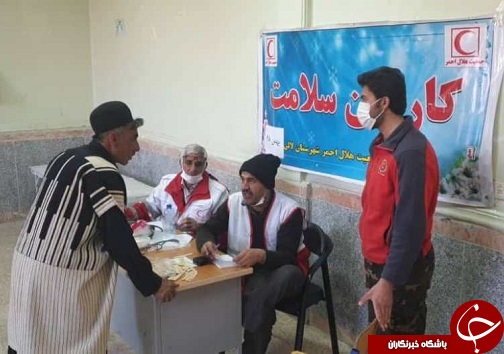 کاروان سلامت هلال احمر خوزستان راهی مناطق محروم لالی شد