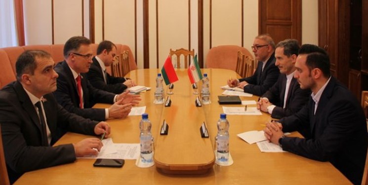 دیدار سفیر جدید ایران با رئیس کمیسیون بین الملل مجلس نمایندگان بلاروس