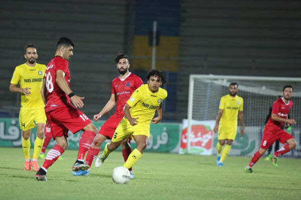 تساوی نساجی برابر پارس جنوبی