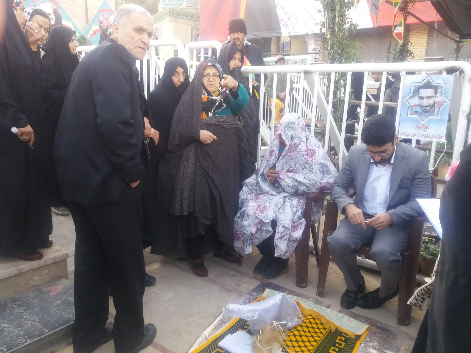 آغاز زندگی مشترک در جوار آرامگاه سردار سلیمانی