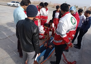 برگزاری آموزش‌های دوره توان افزایی نجات در شهرستان درمیان