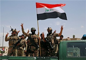 ادامه عملیات یگان مبارزه با تروریسم عراق در موصل