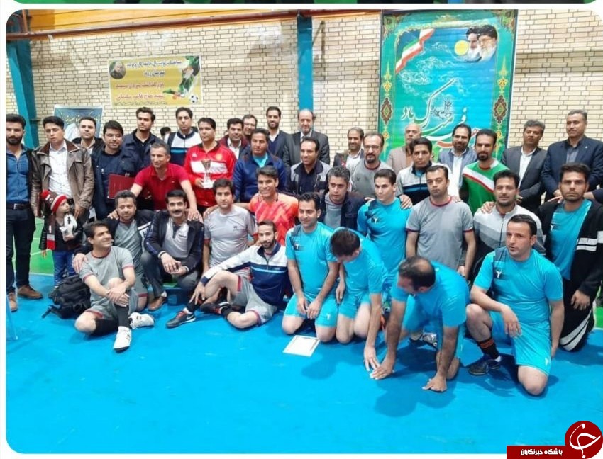 کک سازی الف قهرمان مسابقات فوتسال کارگران زرند