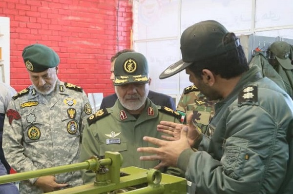 بازدید سردار سرتیپ عبداللهی از صنایع یاعلی هوانیروز