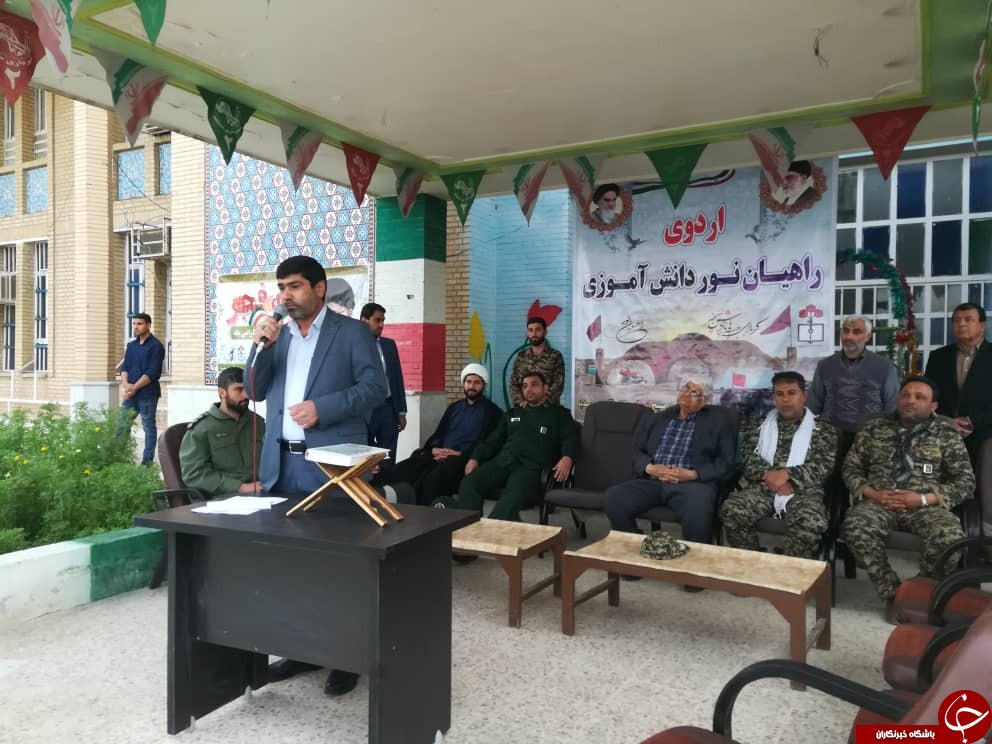 کاروان دانش آموزی راهیان نور حمیدیه، راهی مناطق عملیاتی شد