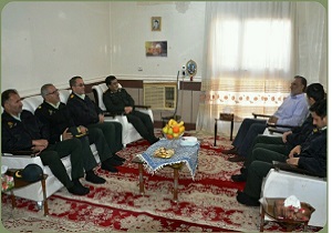 دیدار با خانواده جانباز و آزاده ناجا