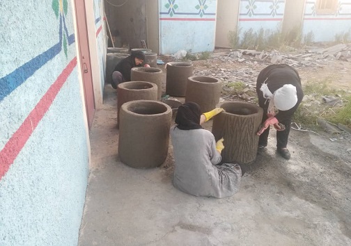 تلفیق هنر و صنعت با دستان بانوی کار آفرین