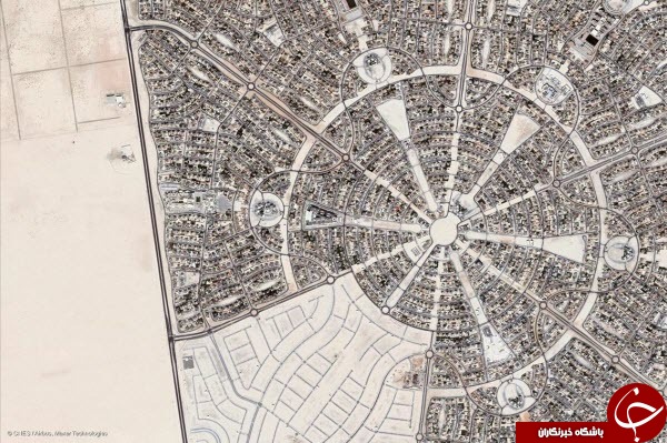 تصاویر فضایی حیرت&zwnj;انگیز از خاورمیانه