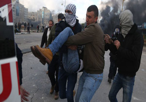شهادت یک فلسطینی در رام الله