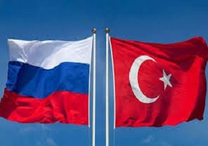 پرچم روسیه ترکیه