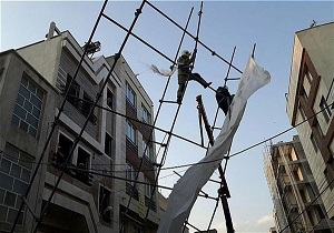 عدم رعایت ایمنی در تبلیغات جان یک کارگر را گرفت