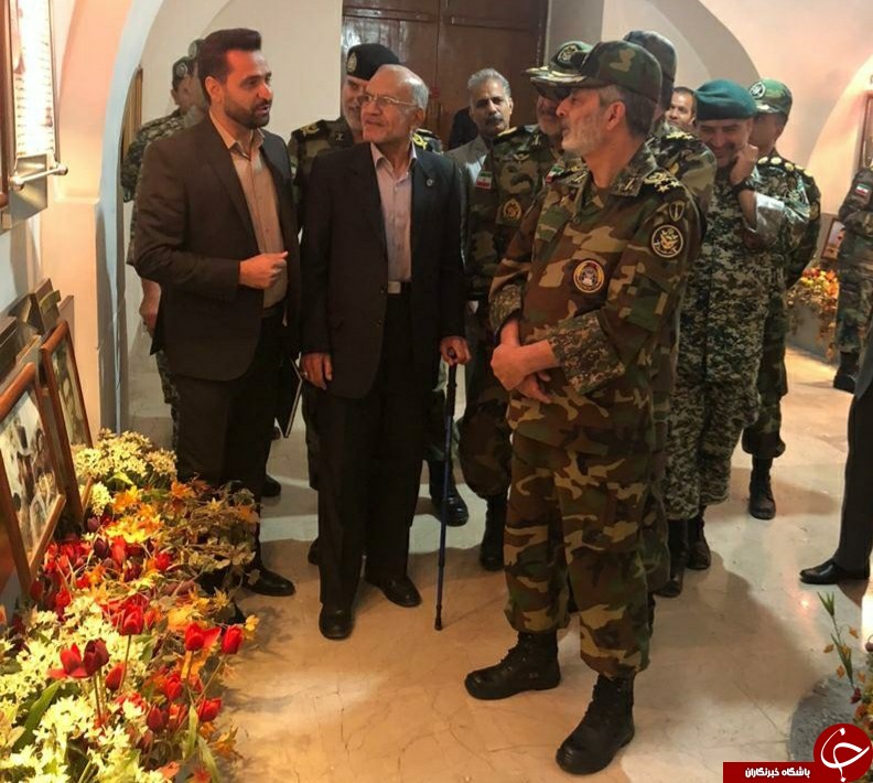 بازدید فرمانده کل ارتش از موزه ارتش جنوبشرق کشور+ تصاویر