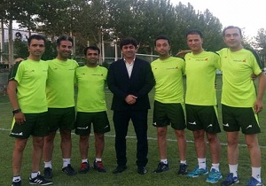 حضور در کلاس نیم فصل داوران لیگ برتر فوتبال