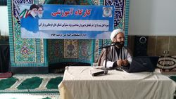 گردهمایی طلاب حوزه علمیه در تربت جام