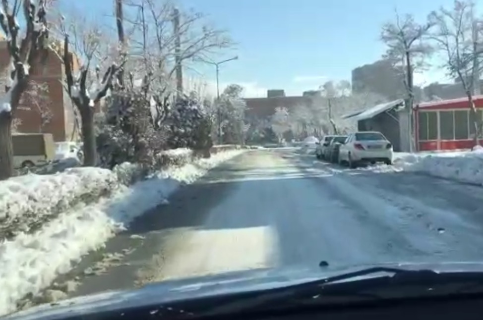 شازند میزبان بیشترین برف سوم بهمن ۹۸ در استان مرکزی